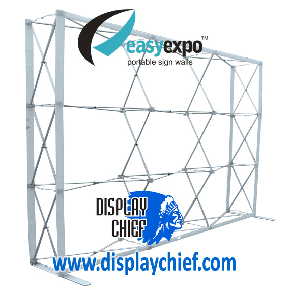 Display Fabric Pop Up Wall for sale with carry case